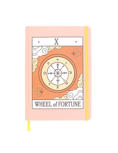 Notebook Tarot The Whell of Fortune -...