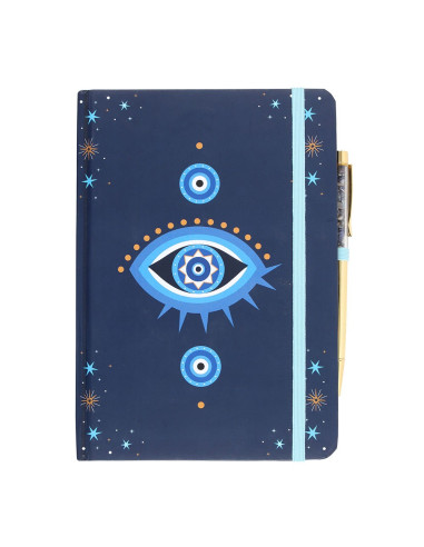 Notebook Ojo Turco, con Boligrafo -...