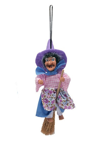 Bruja Tela, para colgar, 14 cms - 57823