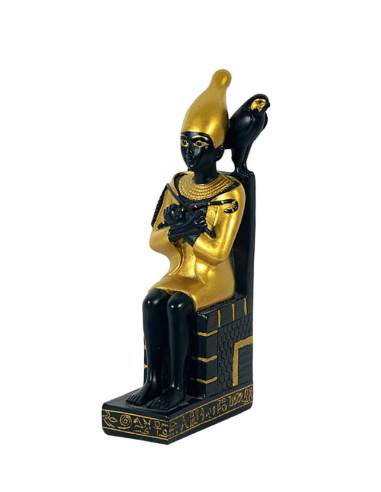 Dios Osiris, sentado, 19 cms - 80250