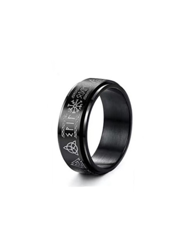 AA414 - Anillo Antiestress Runas...