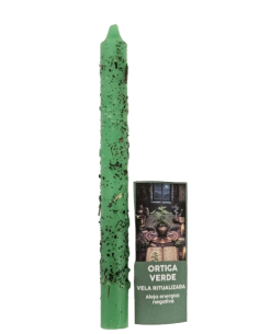 Vela Hierbas Ortiga Verde