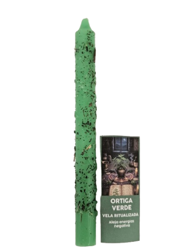 Vela Hierbas Ortiga Verde