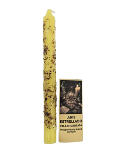 Vela Hierbas Anís Estrellado