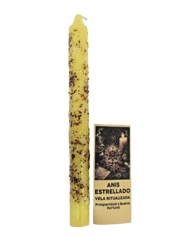 Vela Hierbas Anís Estrellado