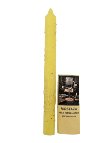 Vela Hierbas Mostaza