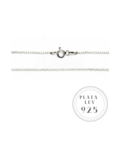PL303 - Cadena Plata 60 Cms