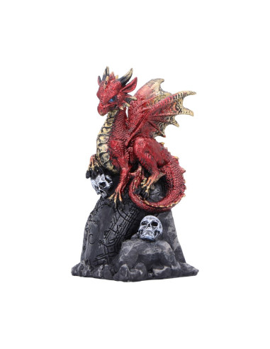 Dragón Vermillon, 9.5 cms - NN90382