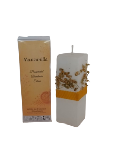 Velón Cuadrado Manzanilla