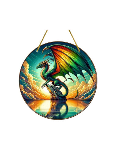 Decorativo Pared Dragón Colores, 20...