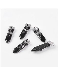 Y049 - COLGANTE PUNTA OBSIDIANA 2