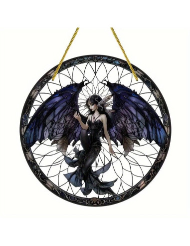 Decorativo Pared Hada Oscura, 20 cms...