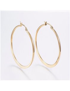 AP114 - Pendientes Aro Sty, Dorado