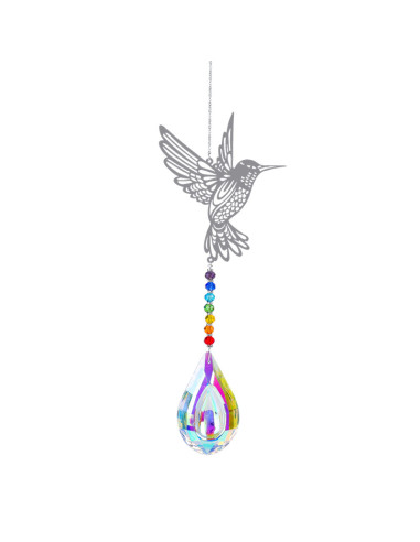 MP957 - Atrapasol de cristal, Colibrí...
