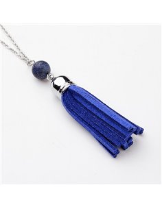 Y067 COLGANTE FLECOS LAPISLAZULI 2