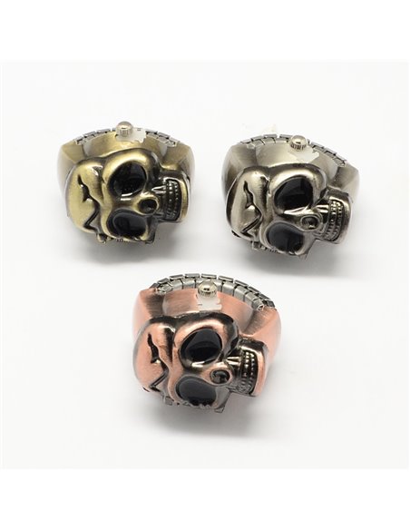 BA010 - ANILLO RELOJ CALAVERA