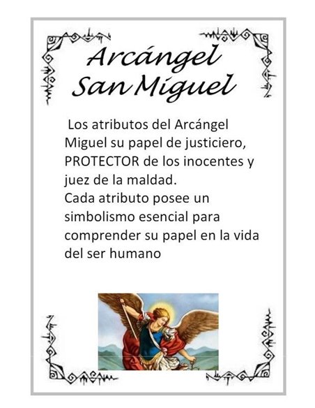 RA064 ARCANGEL SAN MIGUEL