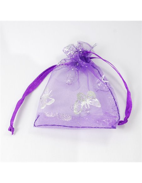 ACC432 - Pack 10 Bolsas Organza Mariposa
