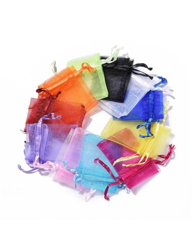 ACC435 - Pack 10 Bolsas Organza Pequeña