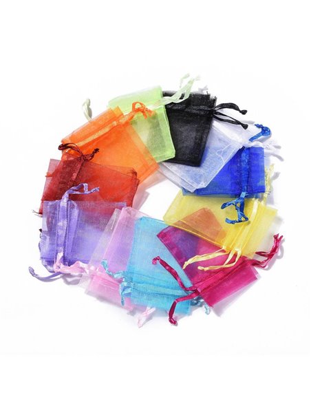 ACC435 - Pack 10 Bolsas Organza Pequeña