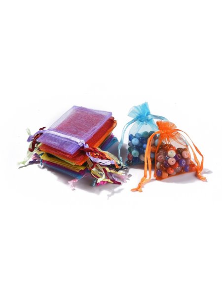 ACC435 - Pack 10 Bolsas Organza Pequeña