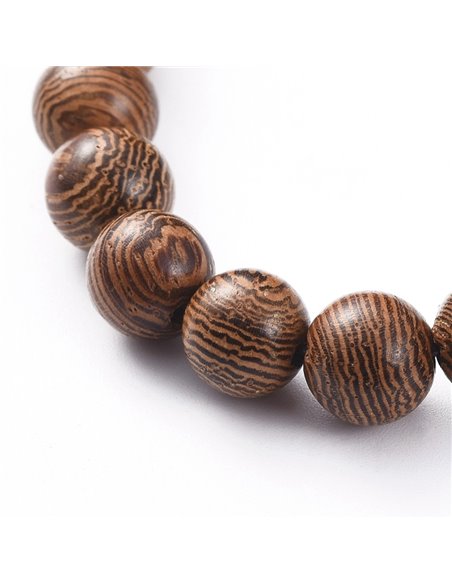 BT137 Pulsera Bolas Madera