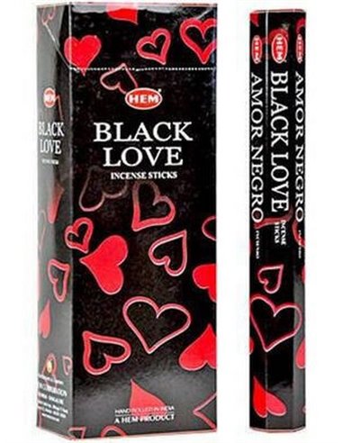 Incienso Black Love Hexag - DF134