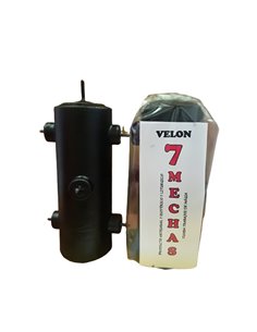 2000 - Velón 7 Mechas negro
