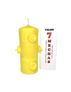 2001 - Velón 7 Mechas Amarillo