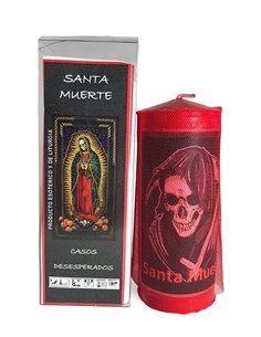 1563- Velón Preparado Santa Muerte