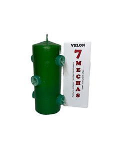 2003 - Velón 7 Mechas Verde