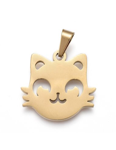 AC030 Colgante Cara Gato