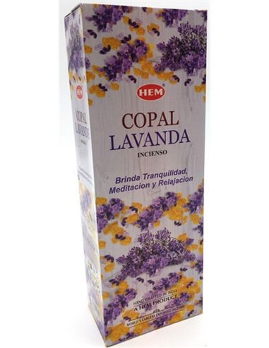Incienso Copal y Lavanda Hexag - DF212
