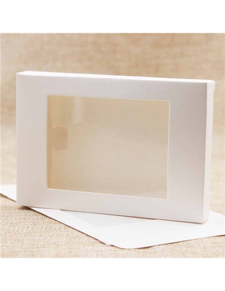 ACC377 - Pack 5 Caja con Ventana Blanca