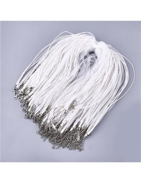 ACC032 - Pack 10 Cinta de Organza Blanca