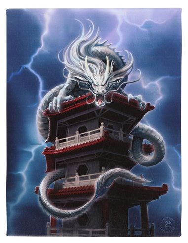 Cuadro Dragón en Torre de Anne Stokes - 51259