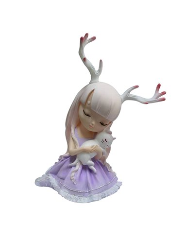Hada Deer con gatito - 74961
