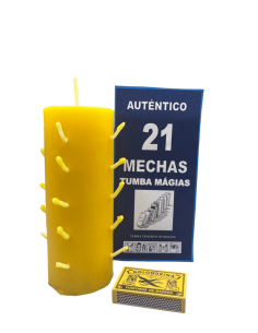 2367 - Velón 21 Mechas...