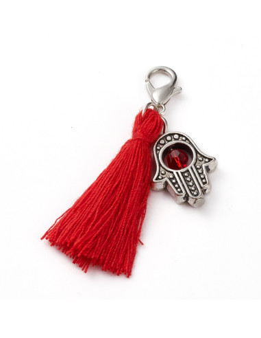 BD010 - Adorno Mano de Fátima y Fleco