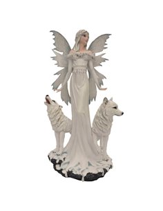 Hada Bianca con lobos - 71422