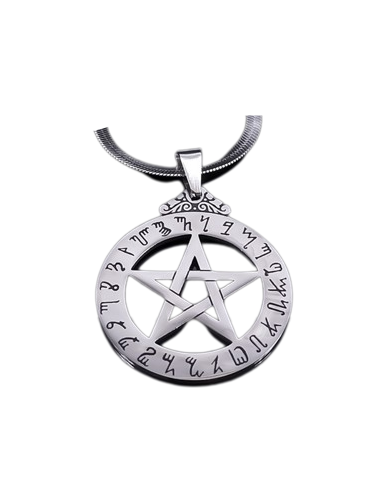 AC950 Pentagrama con Alfabeto Tebano