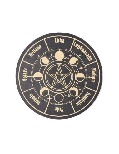 Tablero Fases Lunares, negro - 51943