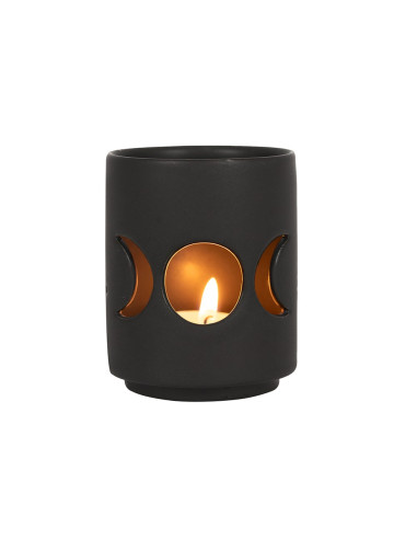 Porta Vela Cerámica Triple Luna - 58262