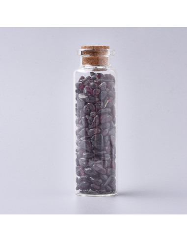 MV013 Botella Cuarzo Granate