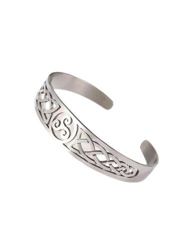 AT305 Brazalete Trisquel, plateada