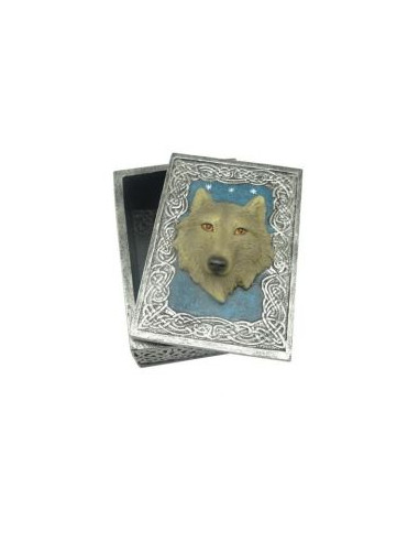 Caja Lobo Rectangular Marrón - 76681