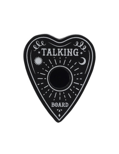 Porta vela negro Ouija - 58411