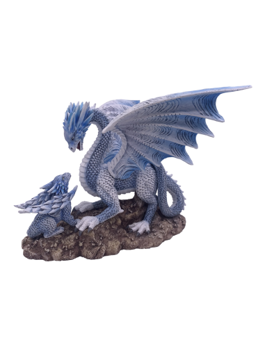 Dragón Blanco con cría - 76335