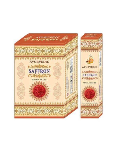 Incienso Ayurvedic Azafrán - DF504