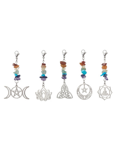 BD014 - Adorno en acero de los 7...